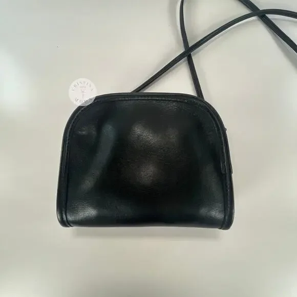 Vintage Coach Abbie Zip Bag 9017 Black 1998 USA - Picture 4 of 10